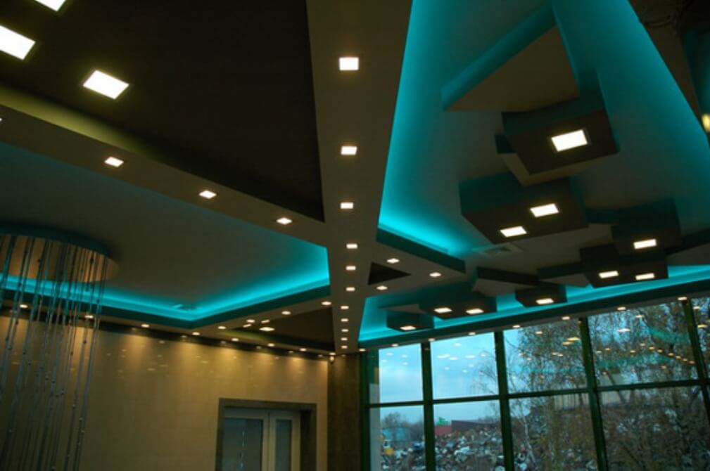 светодиодный подвесной потолок 